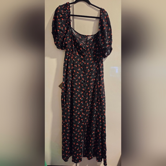 ASOS Cotton Cherry Dress - Picture 1 of 5